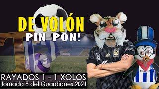 Rayados 1 - 1 Xolos    Jornada 8 del Guardianes 2021