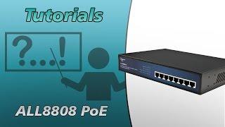 ALL8808 PoE Tutorial | ALLNET