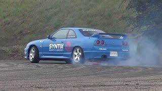 Nissan R33 Skyline GTR - PURE DRIFT SOUNDS!!