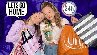 KAYLA & KALLI 24 HOUR SHOPPING CHALLENGE  #shopping #challenge #vlog #haul #trendy