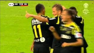 AIK Fotboll Vs Manchester United Robin Quaison Amazing Goal