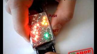 Часы наручные led watch peanut в Нижнем Новгороде.avi