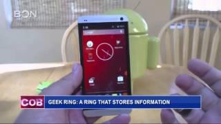 Geak: A Ring That Stores Information