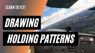 Drawing an Unpublished Hold | IFR Holding Patterns