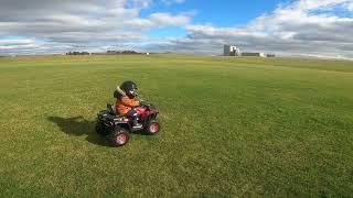 RiiRoo Ride on Quad 24v - Test ride