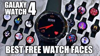 Samsung Galaxy Watch 4 Series - Best FREE WATCH FACES to download!