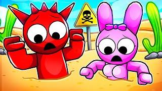 Can SPRUNKI ESCAPE ALL QUICKSAND TRAPS in Roblox? (Incredibox)