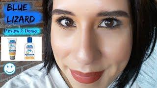 Blue Lizard Australian Sunscreen for the Face SPF 30+ (Review & Demo) #bluelizard