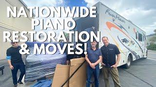 Nationwide Piano Restoration and Moves at Brigham Larson Pianos!