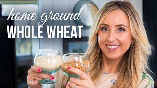 Grinding Flour at Home | Whole Wheat Kamut