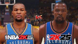 NBA 2K15 vs NBA 2K25 Gameplay, Graphics & More Full In-Depth Comparison Review (PS4 vs PS5)