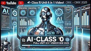 Model Evaluation Made Simple | CBSE Class 10 AI Unit 6 | Complete Guide