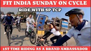 Devson The Explorer is the BRAND AMBASSADOR OF FIT INDIA SUNDAY ON CYCLE ORG. BY SAI NERC IMPHAL