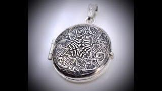 Hand-making Silver Lockets Using A Hydraulic Press