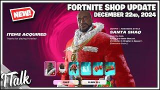 *NEW* SANTA SHAQ BUNDLE & MORE! Fortnite Item Shop [December 22nd, 2024] (Fortnite Chapter 6)