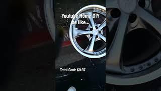 3 Easy Steps you can do at Home to fix curbed wheels! #youtubeshorts