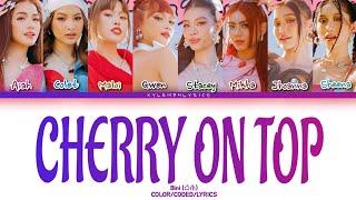 BINI "Cherry on top Color-coded-lyrics