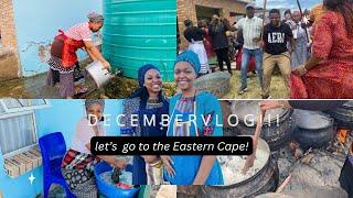 Vlog: Last video for 2022! Let's go to the Eastern Cape| Makoti vlog | Xhosa wife| SA Youtuber