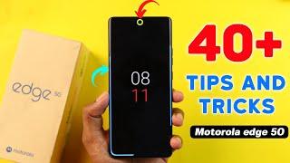 Motorola edge 50 Tips and Tricks || Motorola edge 50 5G 40+ New Hidden Features in Hindi