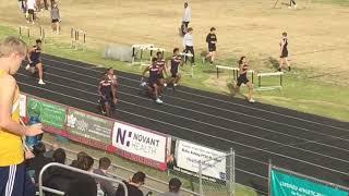 Jordan Payne 100m (10.95) Lane 7