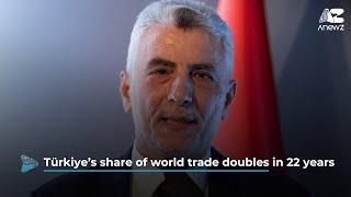 Türkiye’s share of world trade doubles in 22 years