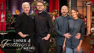 Weihnachtliche Motivtorte: Team Backen ist nun am Zug | Heiligabend 3/5 | Unser Festtagsmenü | SAT.1