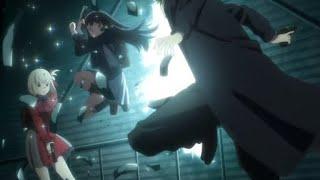 Takina Saves Chisato' Life | Lycoris Recoil episode 11