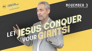 Let Jesus Conquer Your Giants | Ricky Sarthou | November 3, 2024