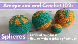Three Ways to Crochet a Sphere of Any Size, but How Round are They?