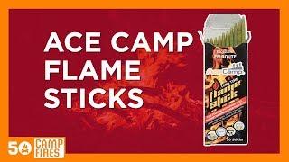 Camping Gear: Ace Camp Flame Sticks - 50Campfires