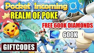 Realm Of Poke & All 4 Giftcodes | 4 Redeem Codes Realm Of Poke - How To Redeem Code