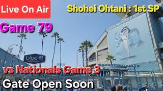 【ライブ配信】対ワシントン･ナショナルズ〜シリーズ最終戦〜大谷翔平選手は1番先発投手で出場です️まもなくゲートオープン️Shinsuke Handyman がライブ配信中！