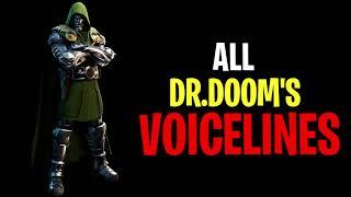 All Dr. Doom's Voices/Voicelines in Fortnite Season 4 | Fortnite Henchman Voicelines