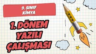 9. Sınıf Kimya 1. Dönem Yazılı Çalışması | 2021