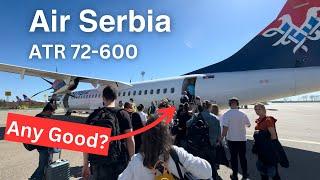 Surprising Air Serbia Experience on the ATR 72-600 Turboprop