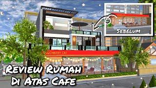 Review Rumah Aesthetic di Atas Cafe | Sakura School Simulator