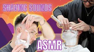 Extra Crunchy ASMR  Razor Shaving The Beard Hair Sounds Compilation - Fall ASLEEP To 