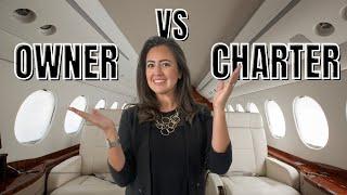 Owner vs Charter Flights- Private Jet Flight Attendant