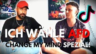 DIE DEBATTE mit VINCENT Lilienthal (TikToker) | ICH WÄHLE AFD | Change my Mind SPEZIAL