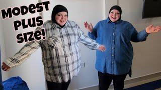 MODEST CANADIAN MUSLIM PLUS SIZE CLOTHING TRY ON HAUL!