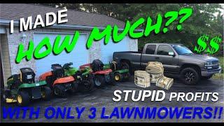 MAKE STUPID MONEY FLIPPING LAWNMOWERS!! (*BEST SIDE HUSTLE*)