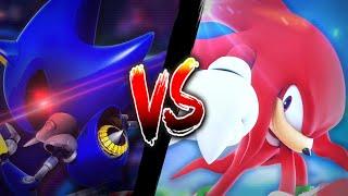 Knuckles VS Metal Sonic | Sprite Battle