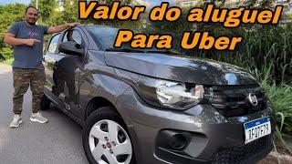 Quanto é o ALUGUEL de CARRO para motorista Uber, 99 e indriver