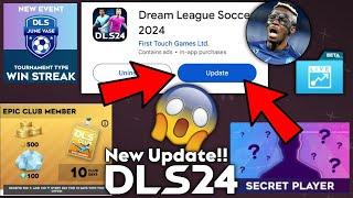 Finally!! NEW UPDATE • Dream League Soccer 2024 v11.210 • Full Details(Dream Club, New Event, DLL)