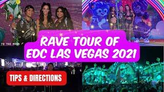 A Rave Tour of EDC Las Vegas 2021 with Tips and Directions