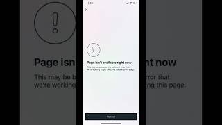 page isn't available right now Facebook