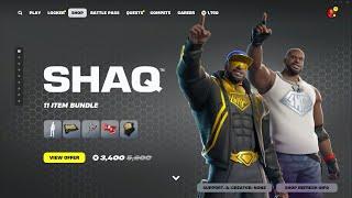 NEW SHAQ Icon Series Skin and Emotes in Today's Fortnite Item Shop!