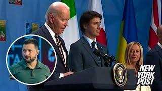 Biden calls Zelensky 'Vladimir' during NATO remarks in latest gaffe