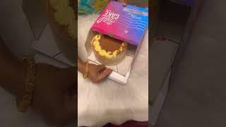 Unboxing BR Lotus Biscoff Cake #shorts #cake #unboxing