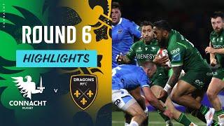 Connacht v Dragons | Highlights | Round 6 | URC 2024/25